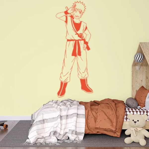 Sticker Naruto Salut