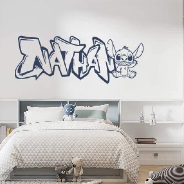 Sticker Nathan Graffiti Stitch