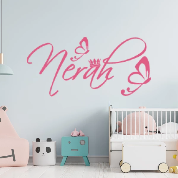 Sticker Nerah Princesse Papillons