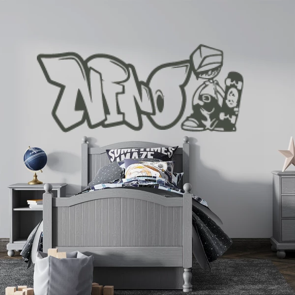 Sticker Nino Graffiti Skater