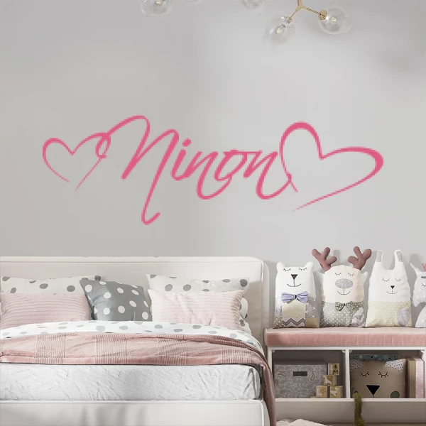Sticker Ninon Coeurs