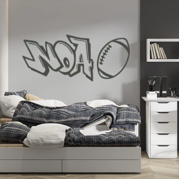 Sticker Noa Graffiti Rugby