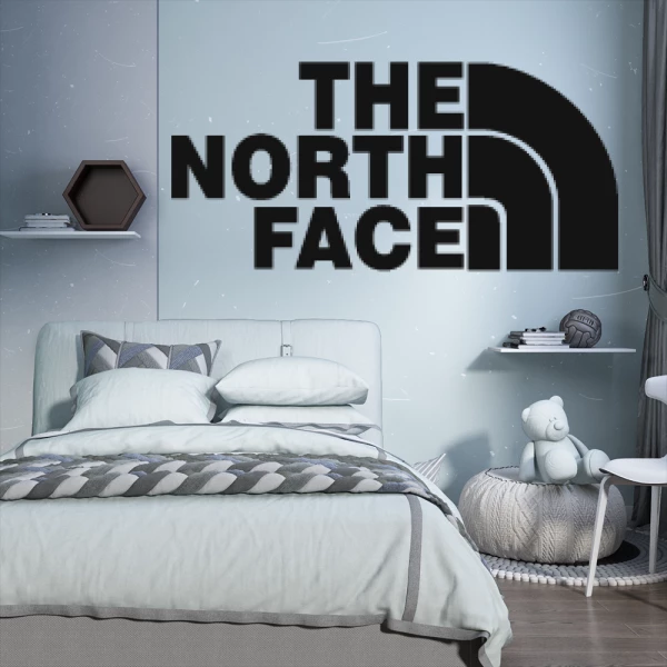 Sticker North Face Logo 02