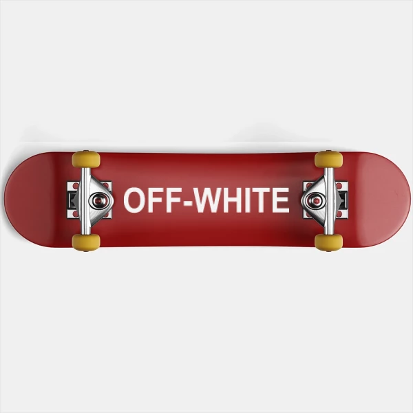 Sticker Off White Texte
