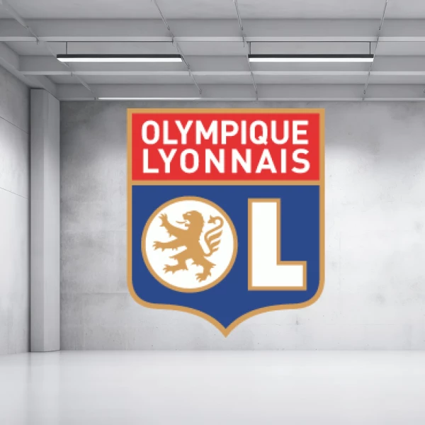 Sticker Olympique Lyonnais - Imprimé