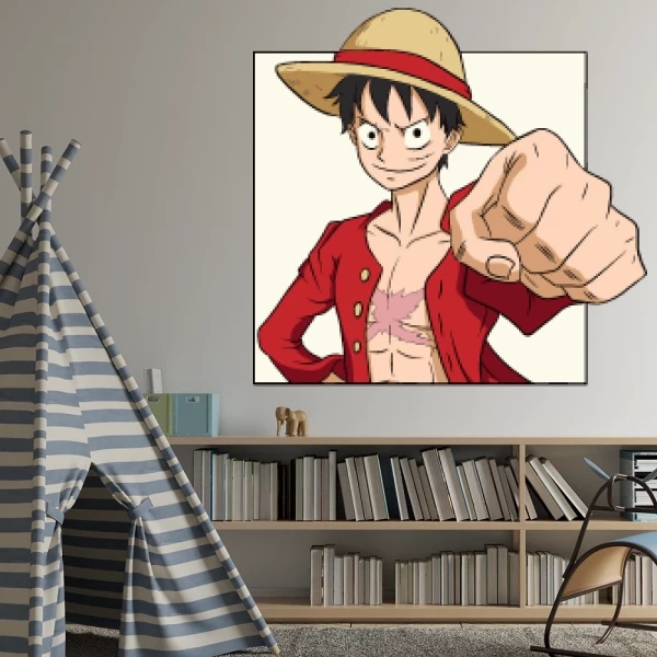 Sticker One Piece - Monkey D Luffy