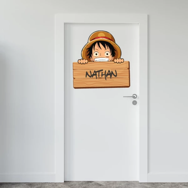 Sticker One Piece Prénom - Imprimé
