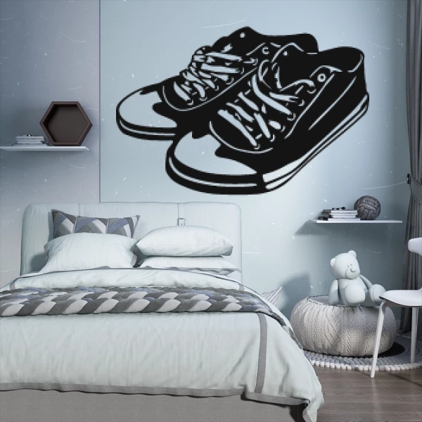 Sticker Paire de Baskets