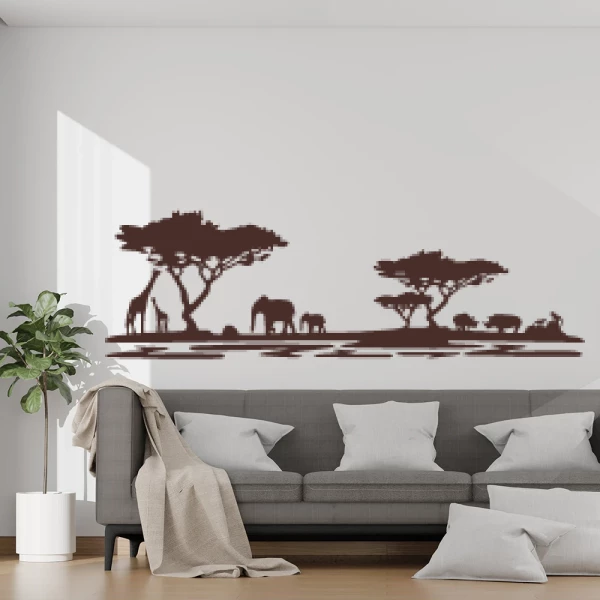 Sticker Paysage d
