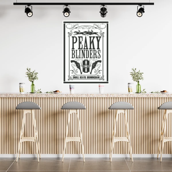 Sticker Peaky Blinders Imprimé