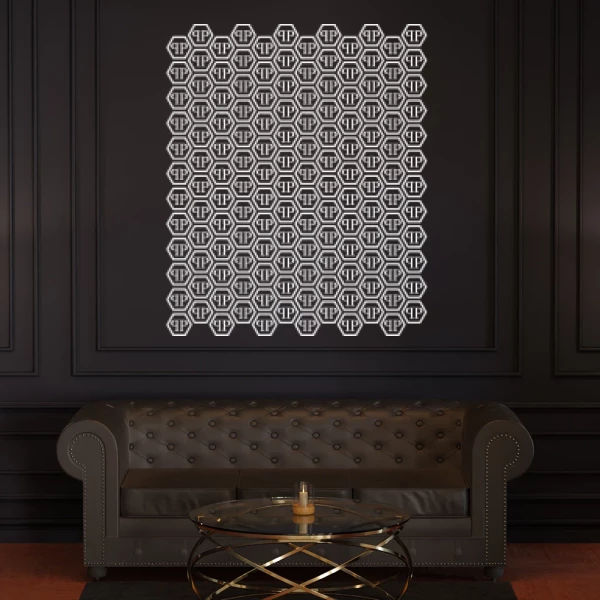 Sticker Philipp Plein Pattern