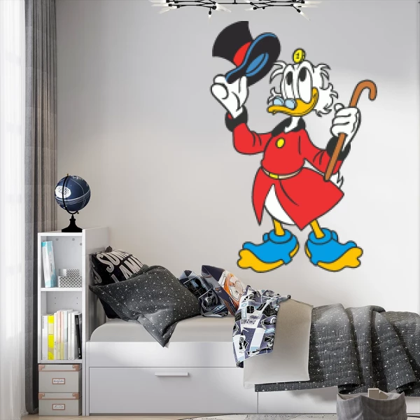Sticker Picsou Chapeau - Imprimé