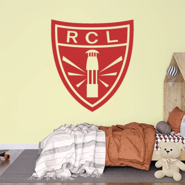 Sticker Racing Club Lens plein