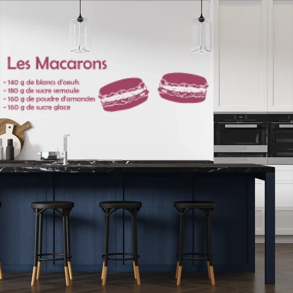 Sticker Recette Macarons 2