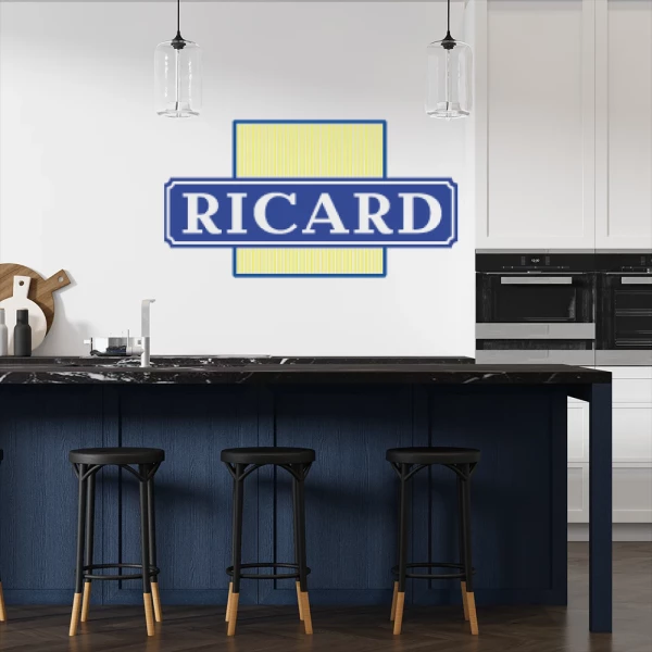 Sticker Ricard encadré