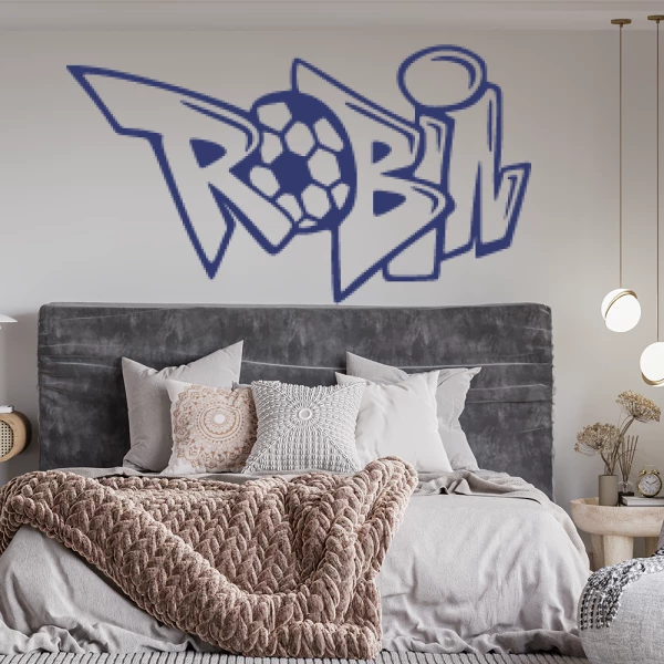 Sticker Robin Graffiti Football 2