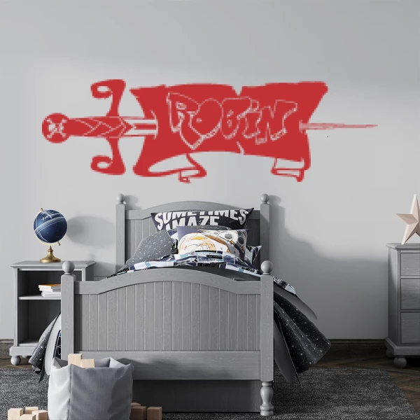 Sticker Robin Graffiti Pirate