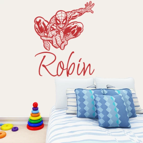 Sticker Robin Spiderman