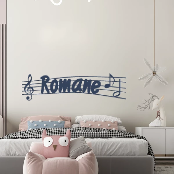 Sticker Romane Musique