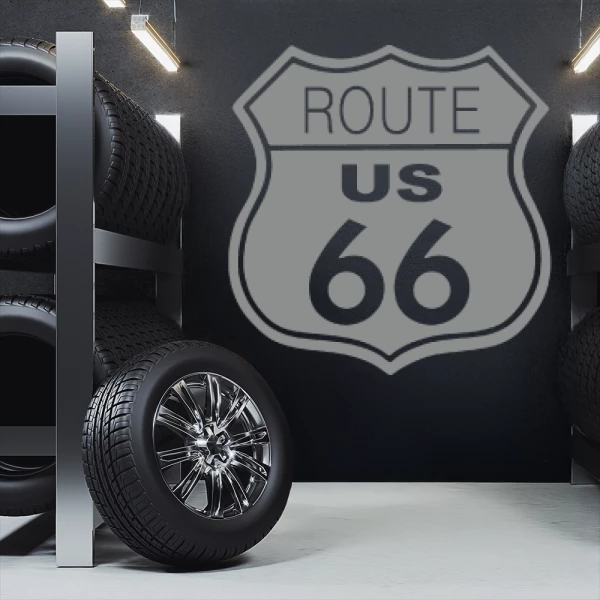 Sticker Route 66 - Full