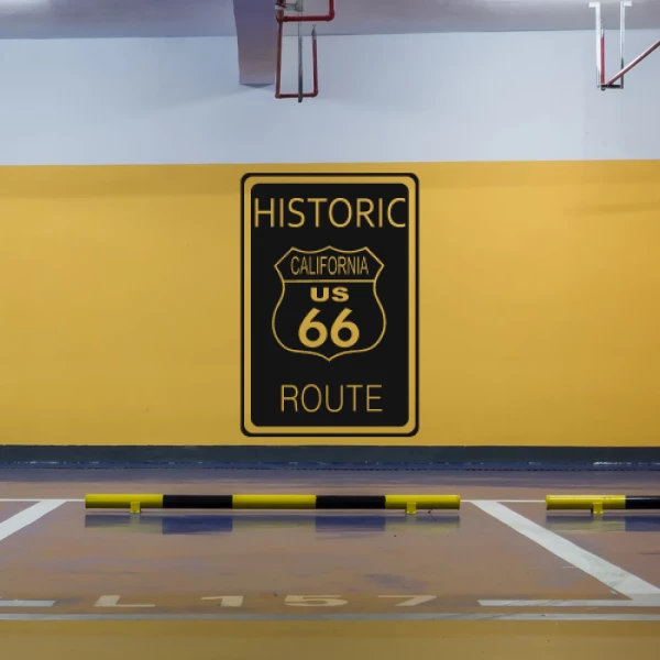 Sticker Route 66 - Historic