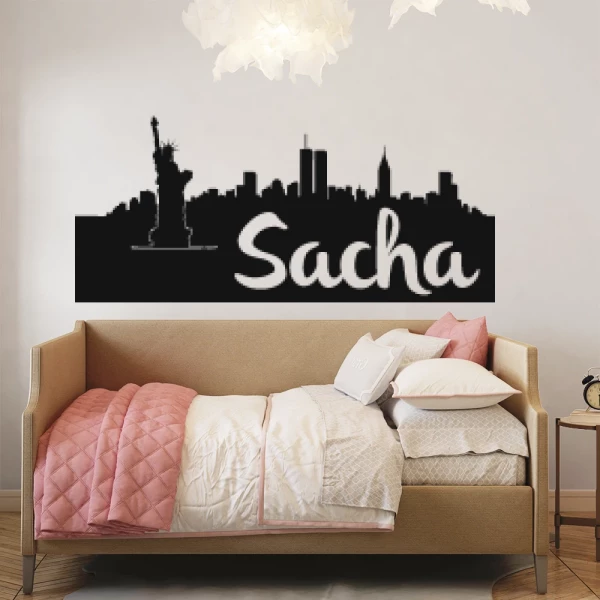 Sticker Sacha New York Brush