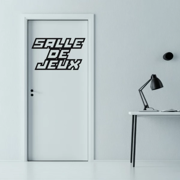 Sticker Salle de jeux 02