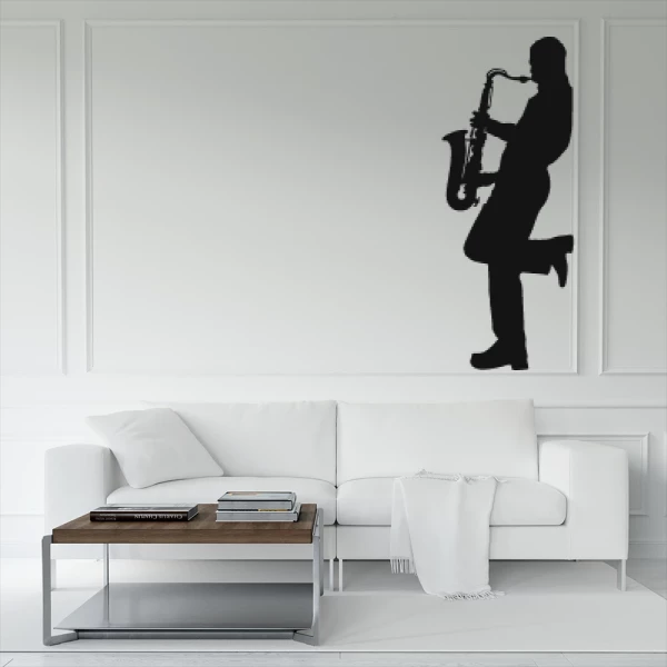 Sticker Saxophoniste
