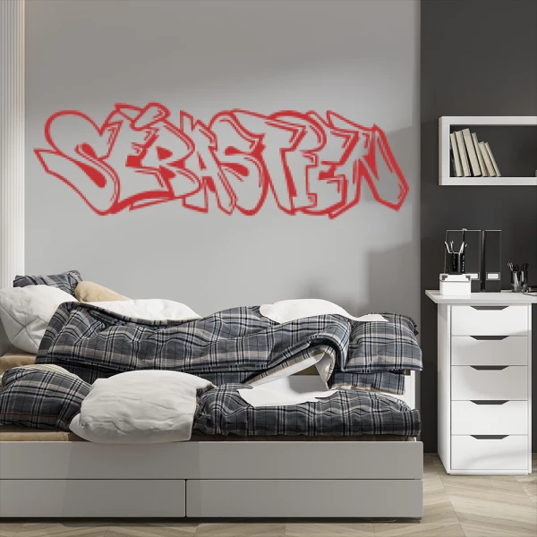 Sticker Sébastien Graffiti