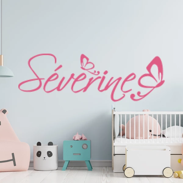 Sticker Séverine Papillons