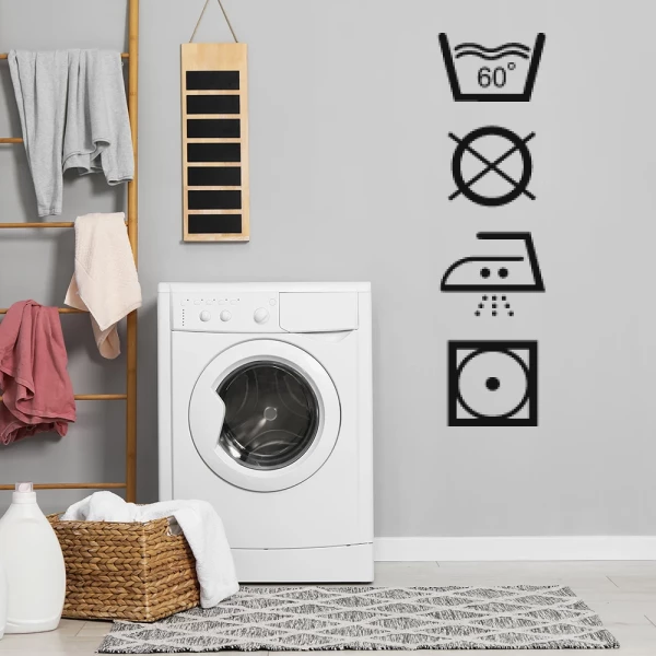 Sticker Sigles de Lavage