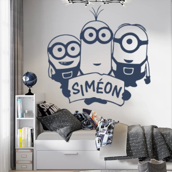 Sticker Siméon Trio de Minions