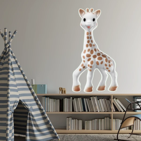 Sticker Sophie la girafe - Imprimé