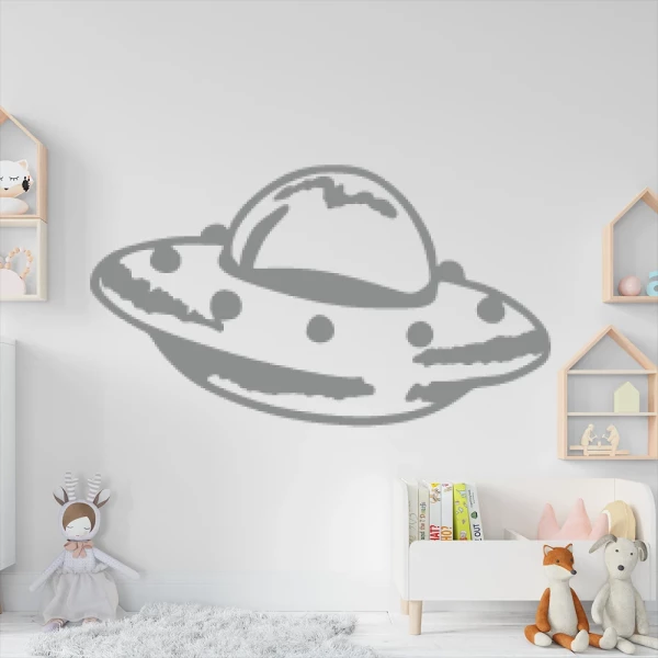 Sticker Soucoupe Volante