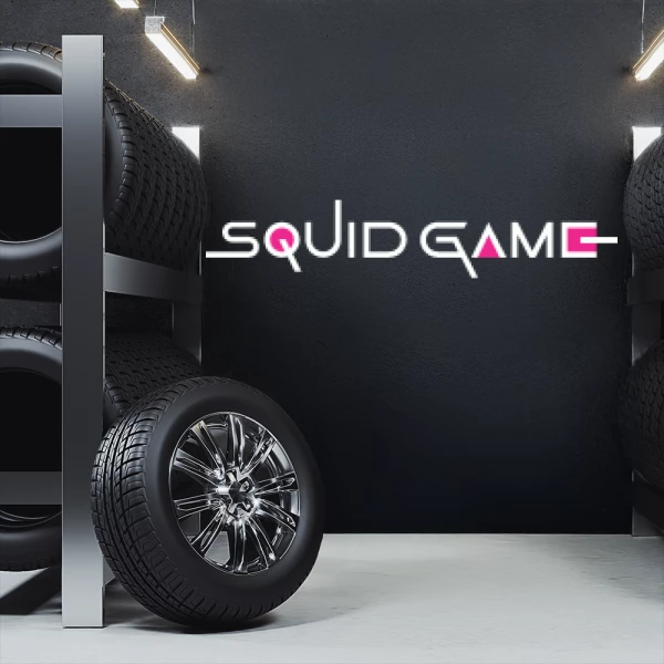 Sticker Squid Game Logo