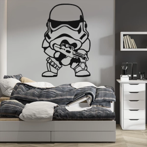 Sticker Star Wars - Star Trooper - Chibi
