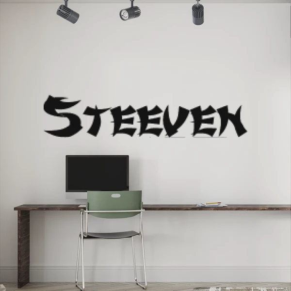 Sticker Steeven Asiatique