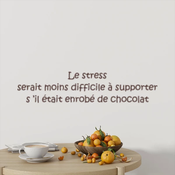 Sticker Stress et Chocolat 3