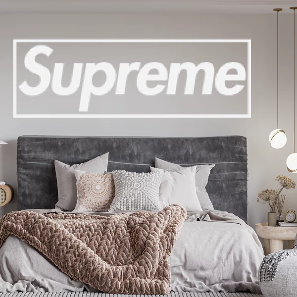 Sticker Supreme Encadré