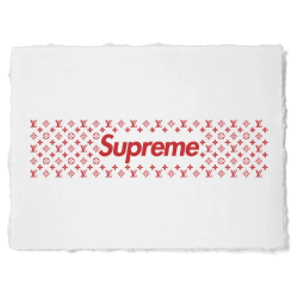 Sticker Supreme Vuitton