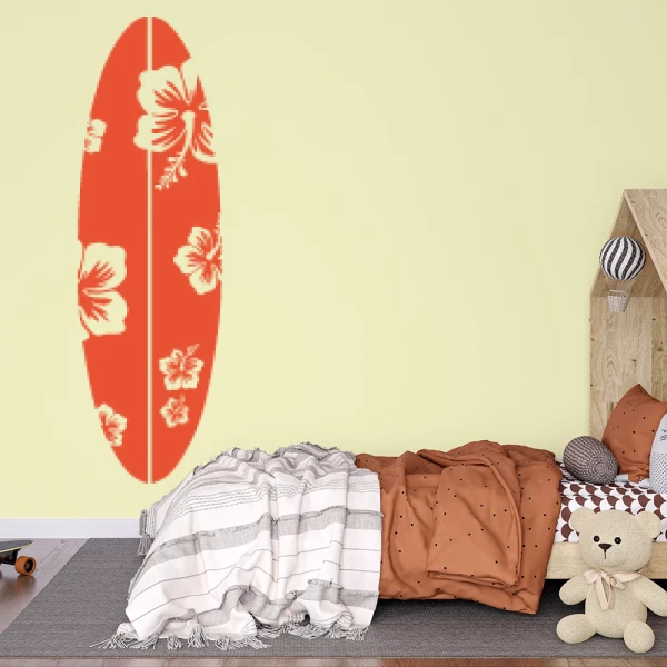 Sticker Surf Hibiscus