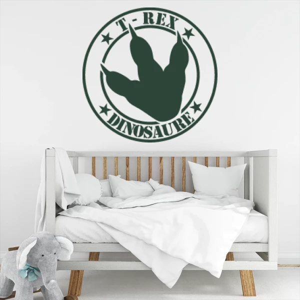 Sticker T-REX Emprunte