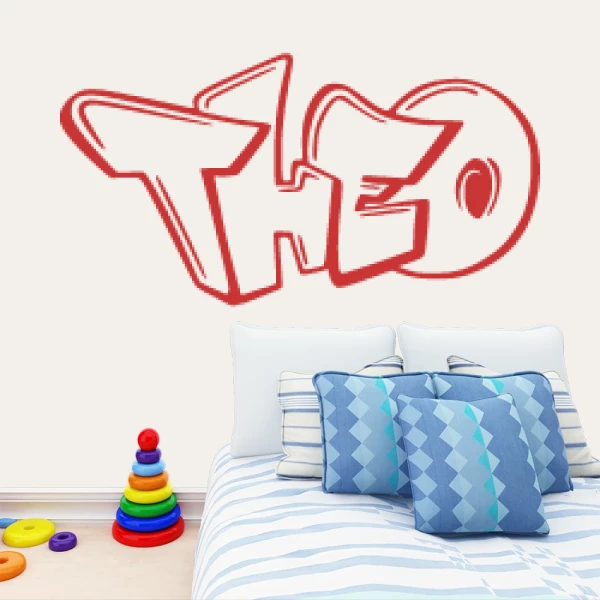 Sticker Theo Graffiti