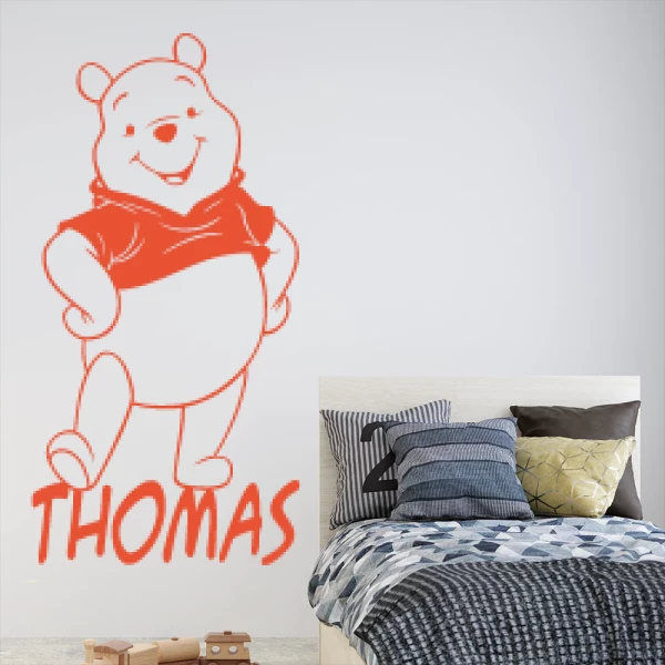 Sticker Thomas Winnie Debout