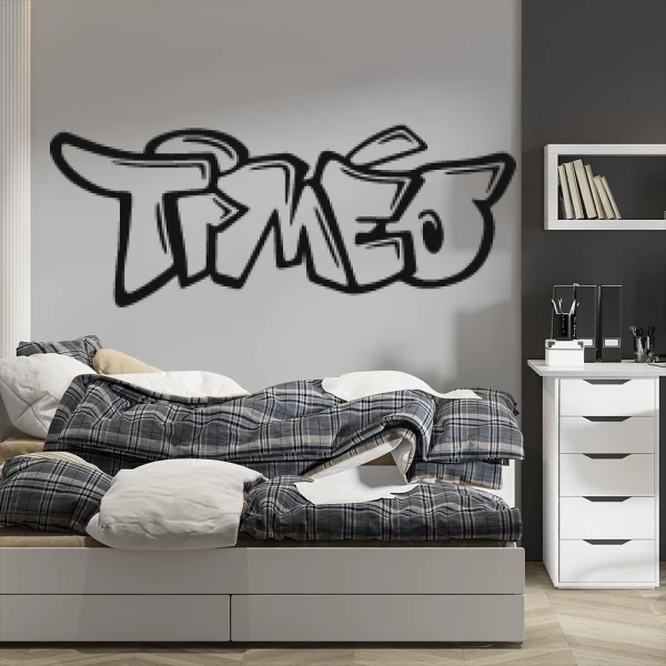 Sticker Timéo Graffiti 2