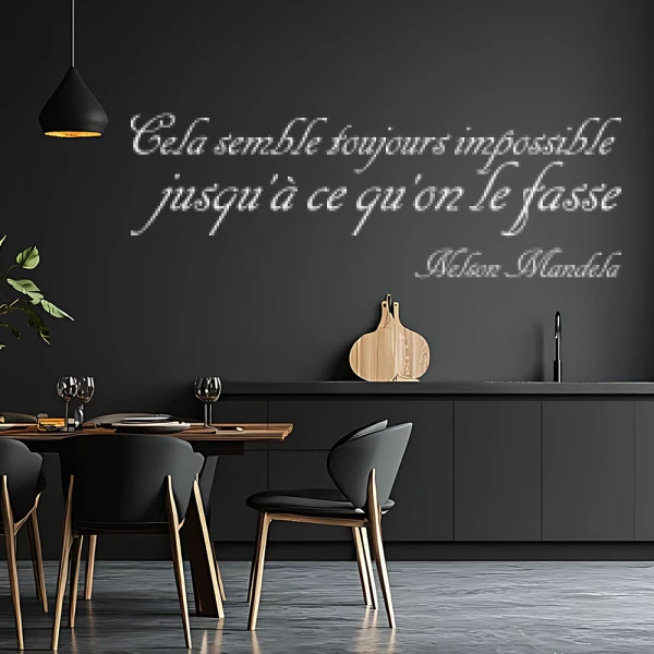 Sticker Toujours impossible...