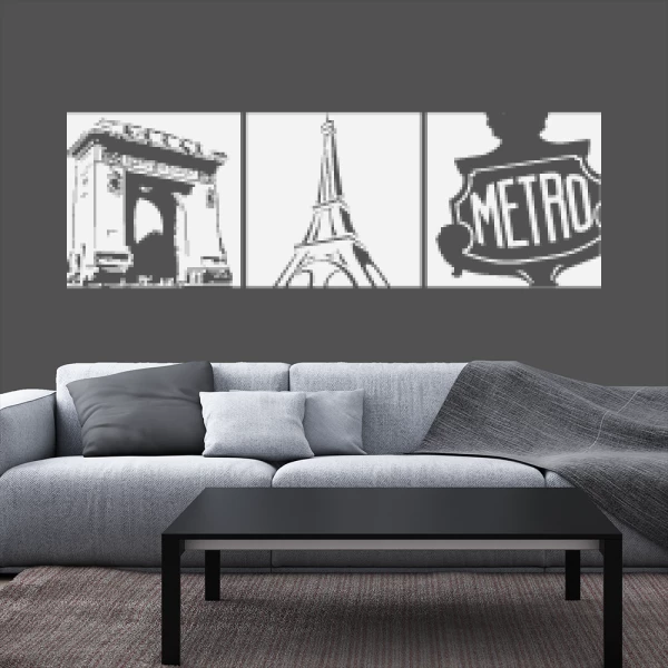 Sticker Triptyque Paris