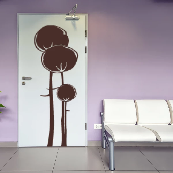 Sticker Trois Arbres
