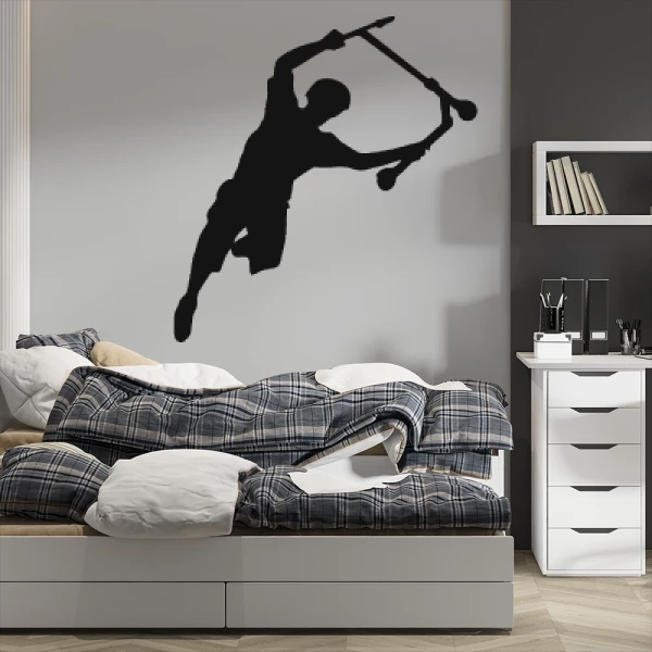 Sticker Trottinette Silhouette