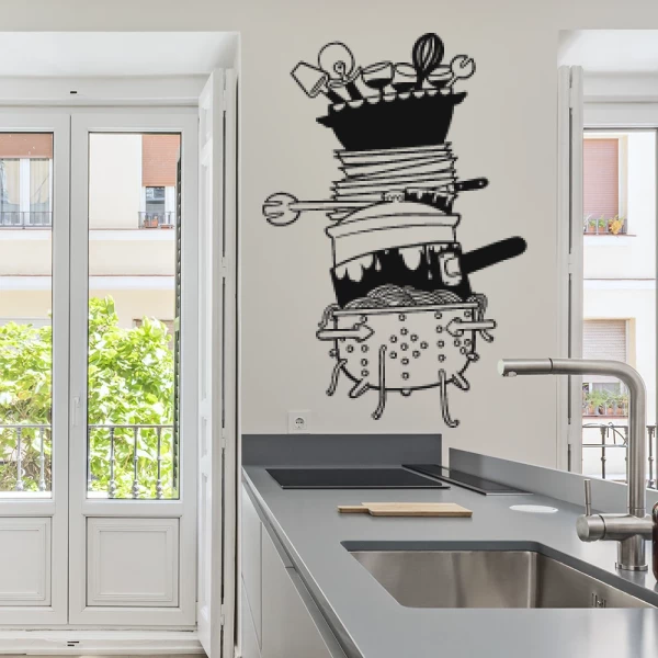 Sticker Vaisselle Sale